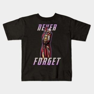 Never Forget the snap Kids T-Shirt